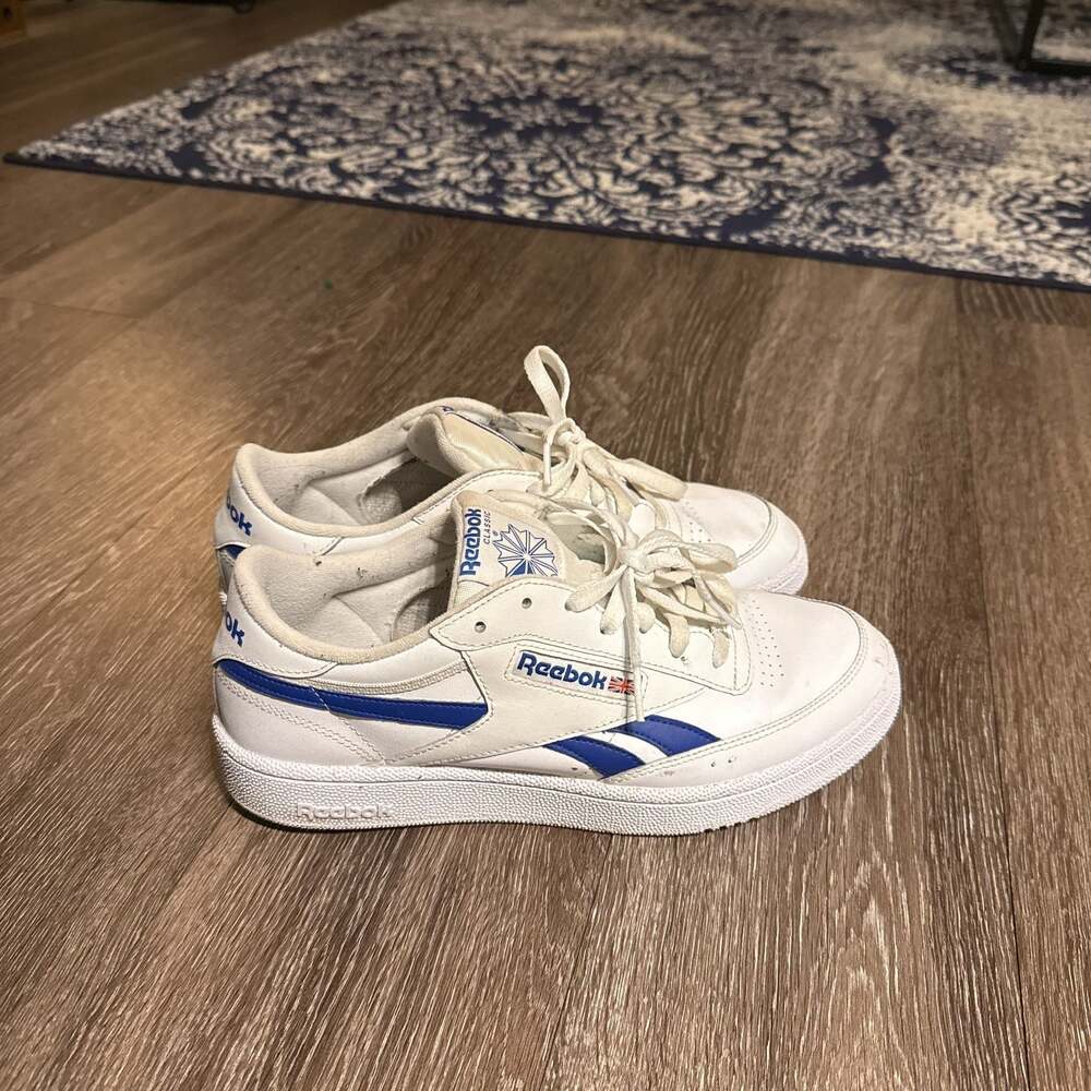 Reebok Club C Revenge Vintage Chalk Collegiate Royal Shoes
